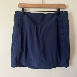 Athleta Brooklyn Skort Blue Size 12 657678 Lined